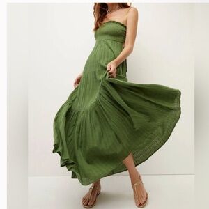 $398 Veronica Beard Mckinney Strapless Dress Medium